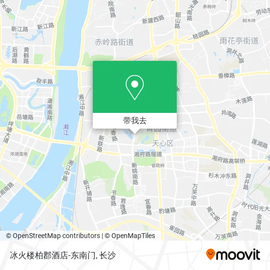 冰火楼柏郡酒店-东南门地图