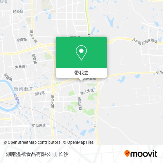 湖南溢禧食品有限公司地图