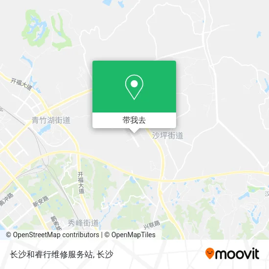 长沙和睿行维修服务站地图