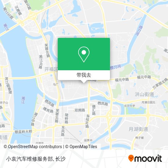 小袁汽车维修服务部地图