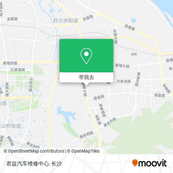 君益汽车维修中心地图
