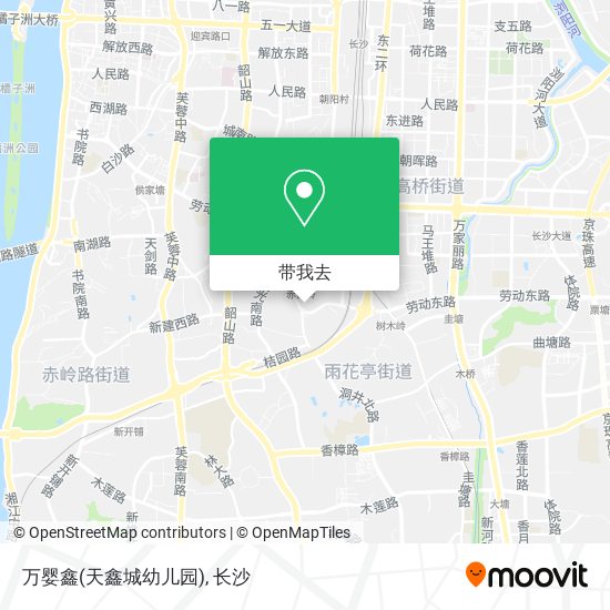 万婴鑫(天鑫城幼儿园)地图