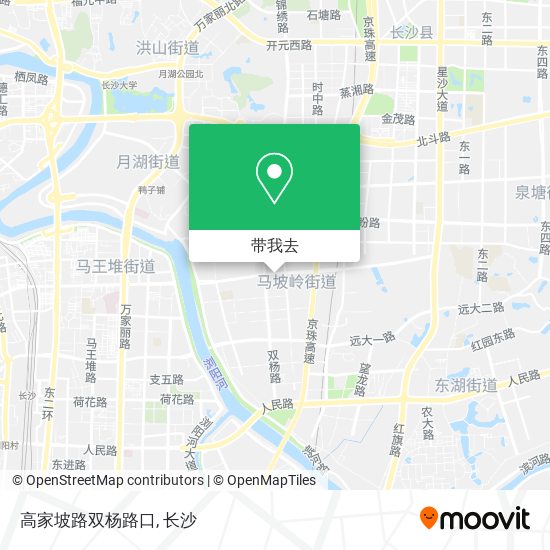 高家坡路双杨路口地图