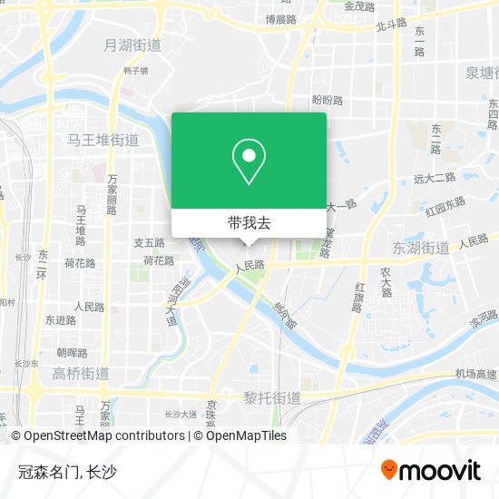 冠森名门地图