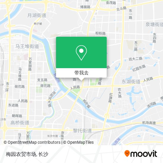 梅园农贸市场地图