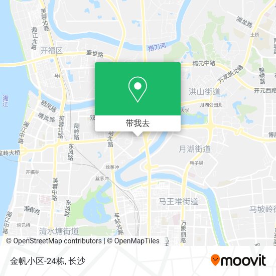 金帆小区-24栋地图