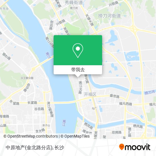 中原地产(金北路分店)地图