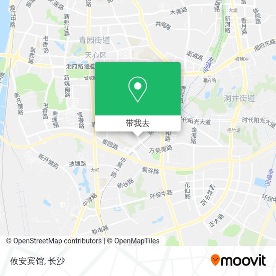 攸安宾馆地图
