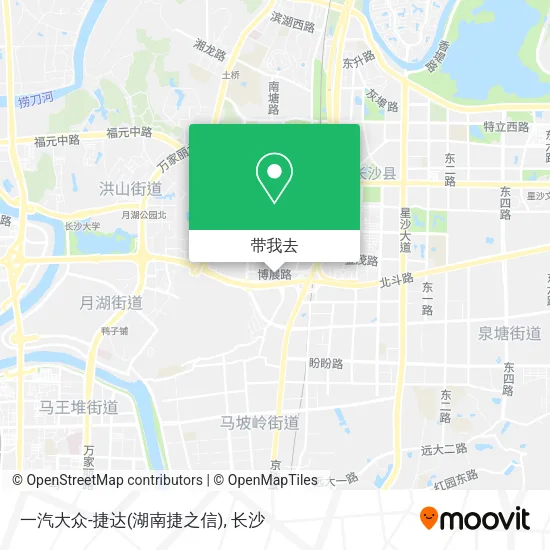 一汽大众-捷达(湖南捷之信)地图