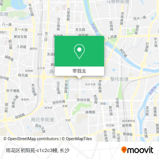 雨花区初阳苑-c1c2c3幢地图