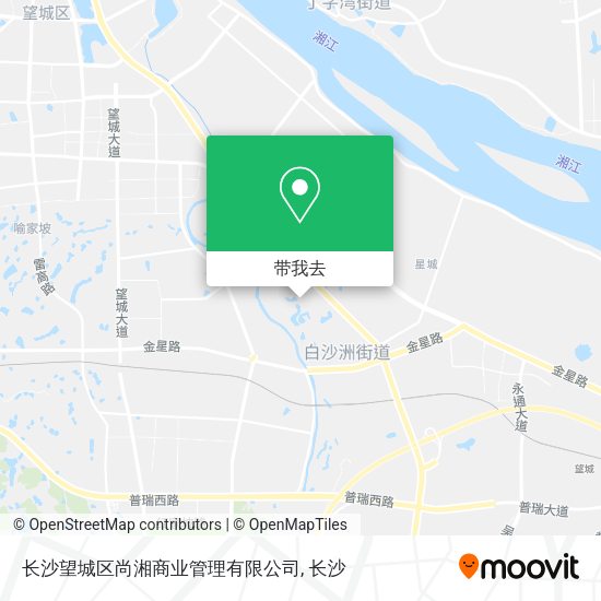 长沙望城区尚湘商业管理有限公司地图