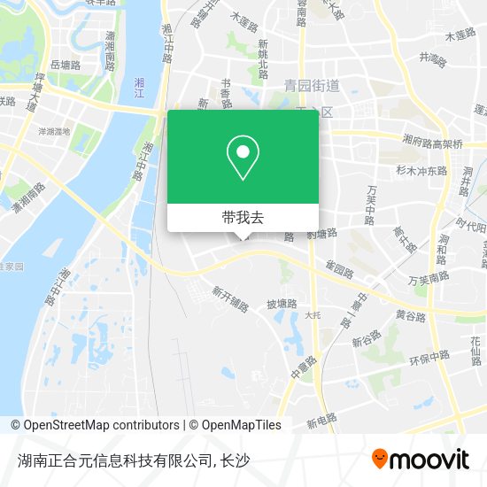 湖南正合元信息科技有限公司地图