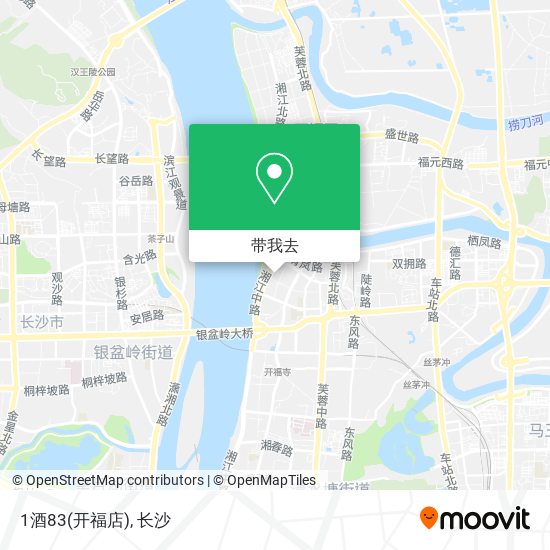 1酒83(开福店)地图