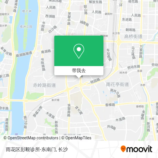 雨花区彭毅诊所-东南门地图