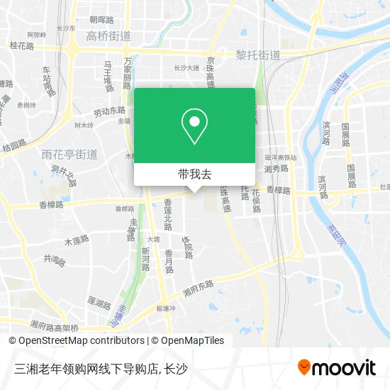 三湘老年领购网线下导购店地图