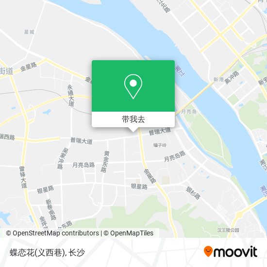 蝶恋花(义西巷)地图