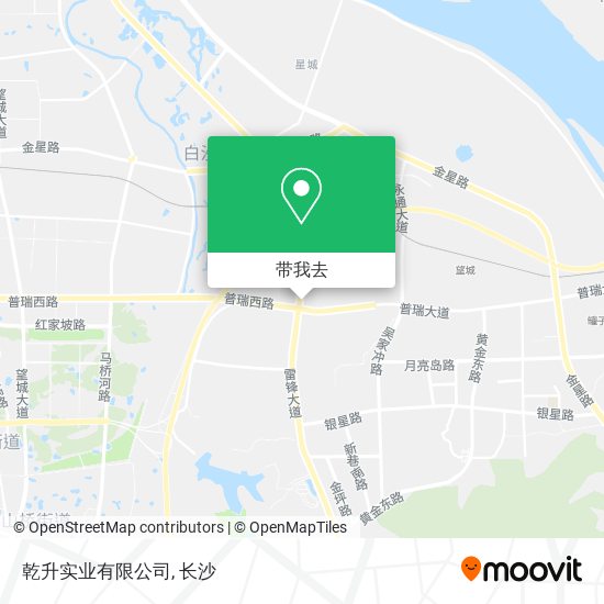 乾升实业有限公司地图