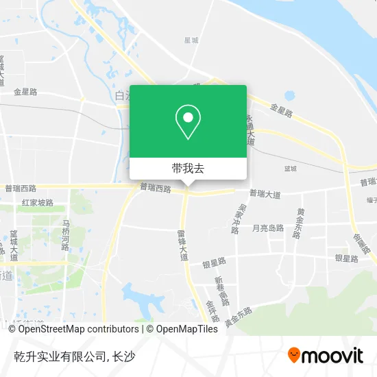 乾升实业有限公司地图