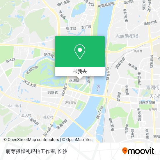 萌芽摄婚礼跟拍工作室地图