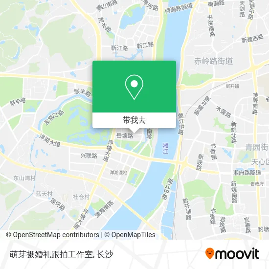 萌芽摄婚礼跟拍工作室地图