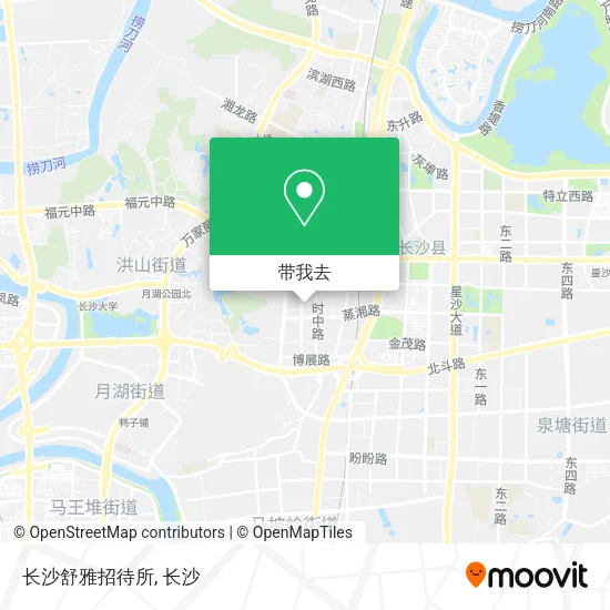 长沙舒雅招待所地图