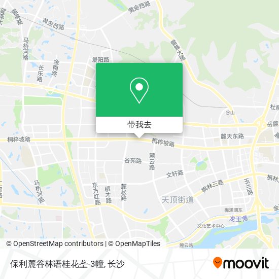 保利麓谷林语桂花垄-3幢地图