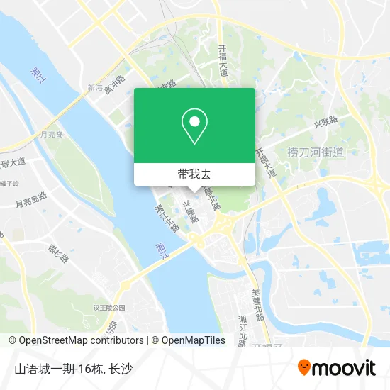 山语城一期-16栋地图