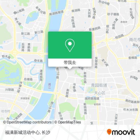 福满新城活动中心地图