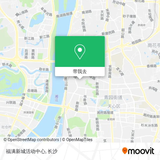 福满新城活动中心地图