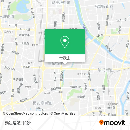 韵达速递地图