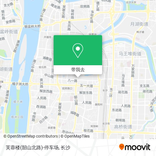 芙蓉楼(韶山北路)-停车场地图