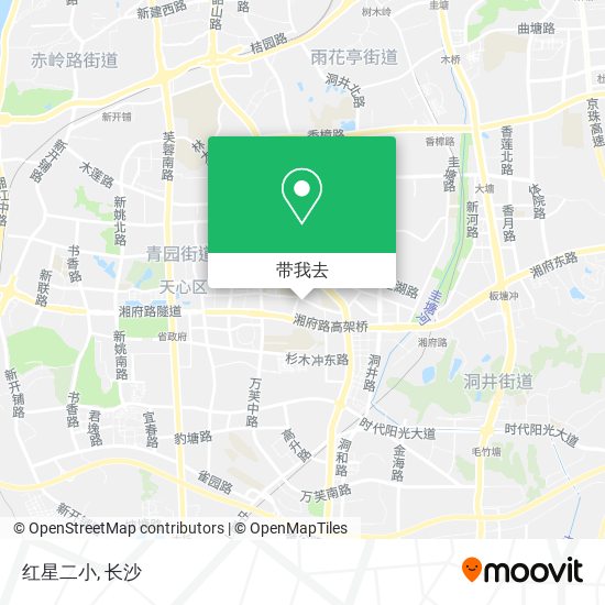 红星二小地图