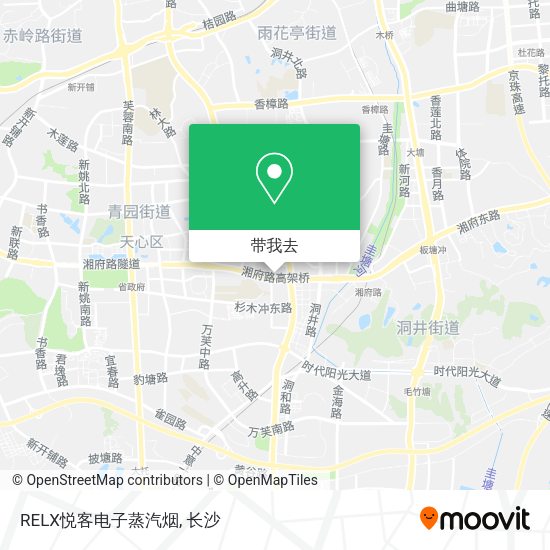 RELX悦客电子蒸汽烟地图