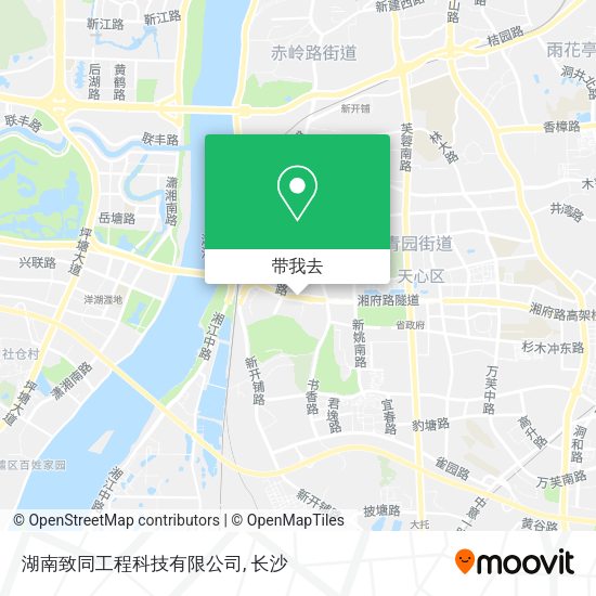 湖南致同工程科技有限公司地图