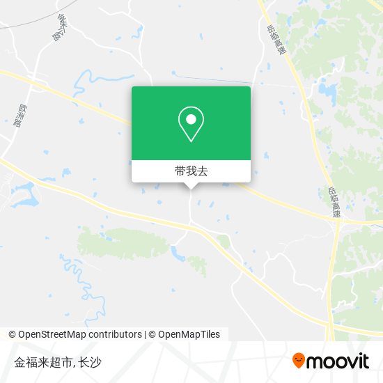 金福来超市地图