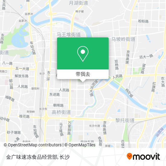 金广味速冻食品经营部地图