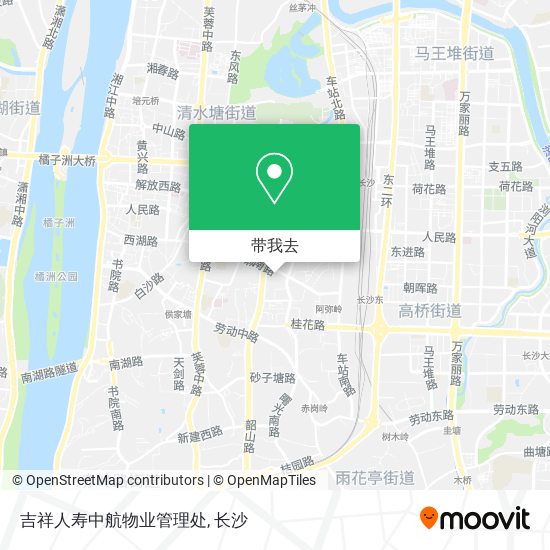 吉祥人寿中航物业管理处地图