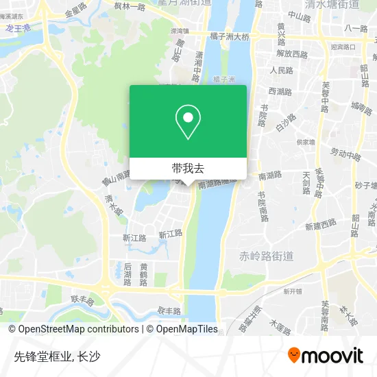 先锋堂框业地图