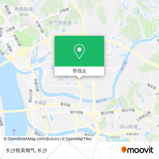 长沙瓶装燃气地图