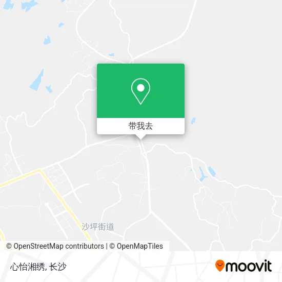心怡湘绣地图