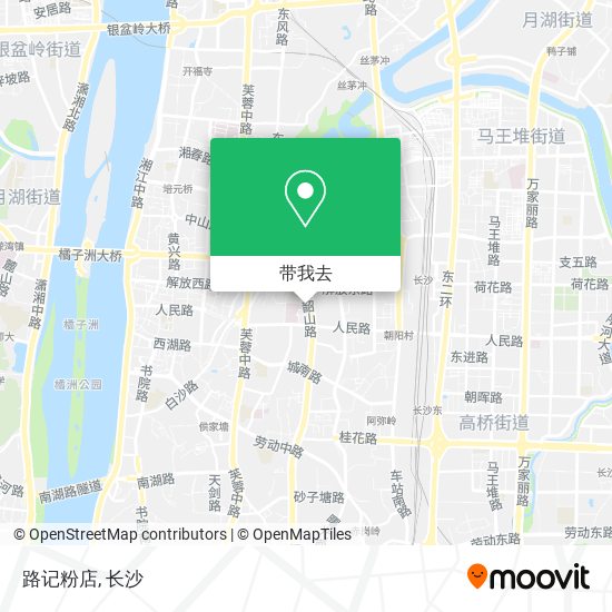 路记粉店地图