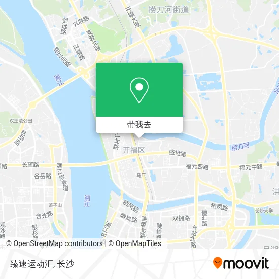 臻速运动汇地图