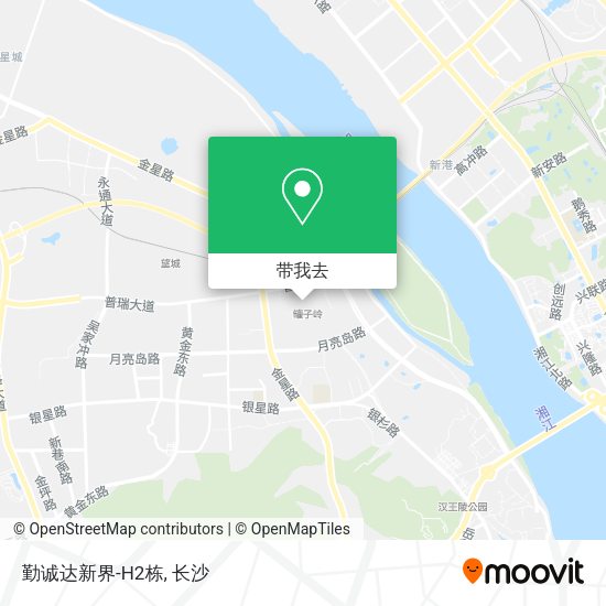 勤诚达新界-H2栋地图