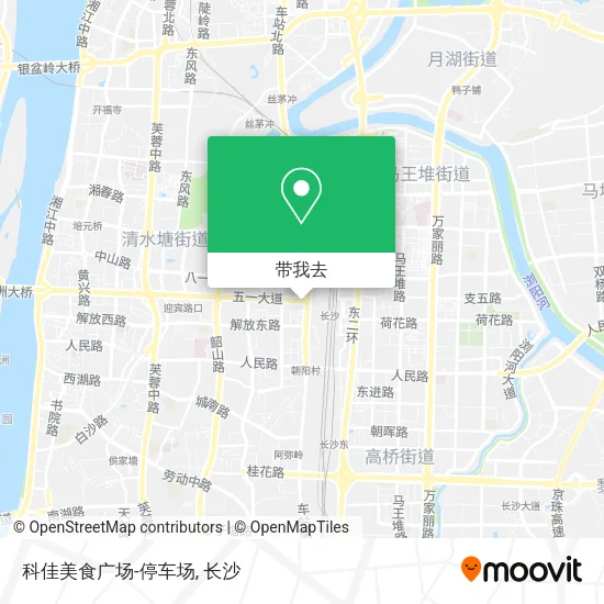 科佳美食广场-停车场地图