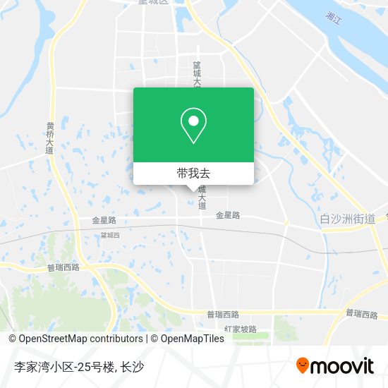 李家湾小区-25号楼地图