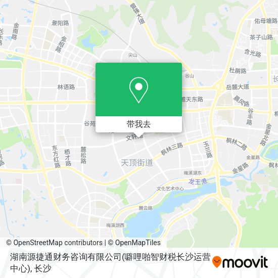 湖南源捷通财务咨询有限公司(噼哩啪智财税长沙运营中心)地图