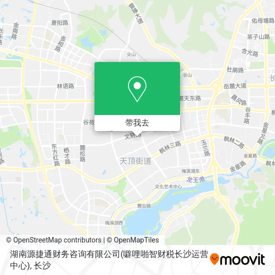 湖南源捷通财务咨询有限公司(噼哩啪智财税长沙运营中心)地图