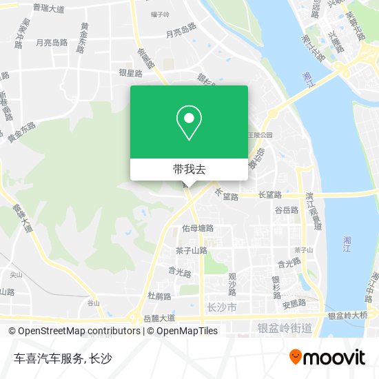 车喜汽车服务地图
