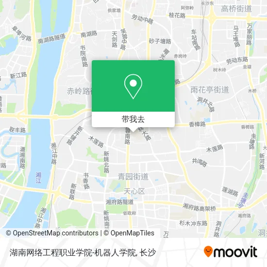 湖南网络工程职业学院-机器人学院地图