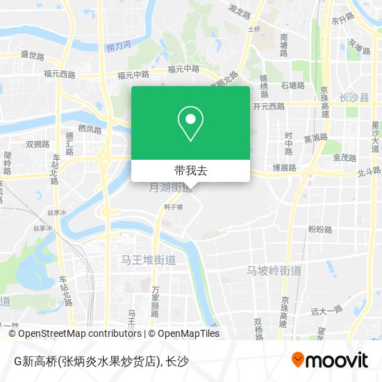 G新高桥(张炳炎水果炒货店)地图